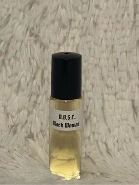 Black Woman Fragrance Oil 1/3 oz Roll-On Bottle